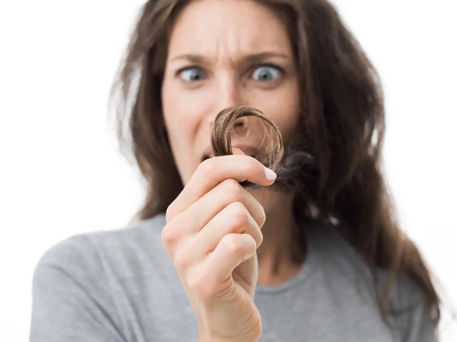 How to Treat Split Ends in Menopausal Hair
