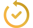 A golden rectangle, exhibiting a gradient from dark to light yellow, is presented in isolation.