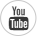 A grayscale YouTube logo, featuring the word 